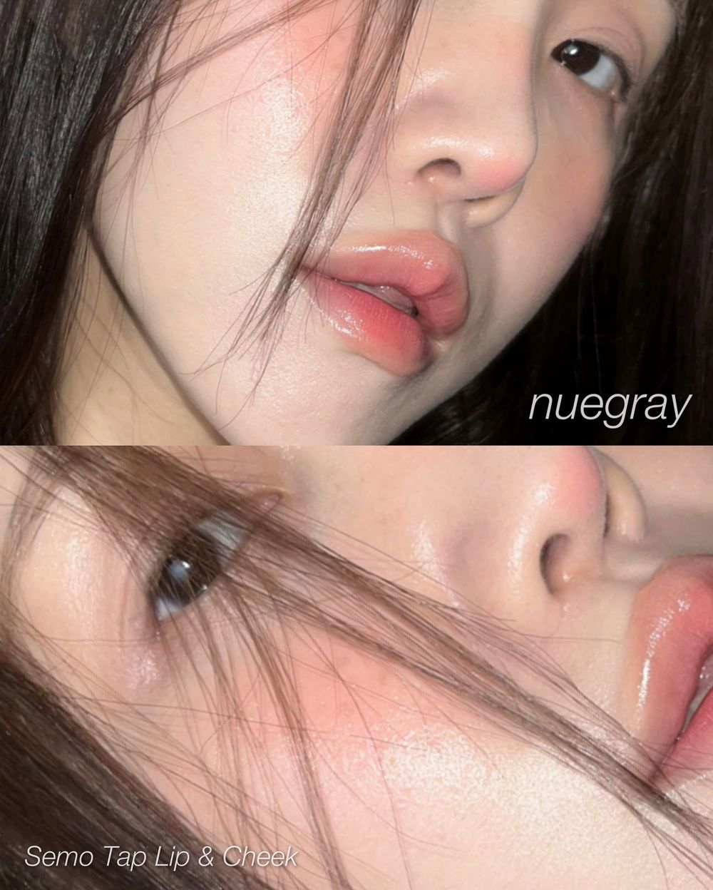 比水光更美的澎潤光！爆紅唇頰兩用「印章布丁光腮紅」，韓女化妝包都有這顆、鬆弛感裸妝必備！-17