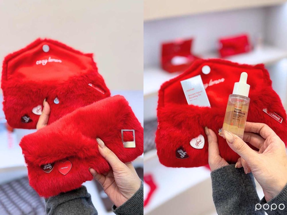 台灣純淨保養nomel生活支線「cozy lemon」推出全新節慶限量系列，雲朵手拿包＋發光油限量套組、送禮首選！-13