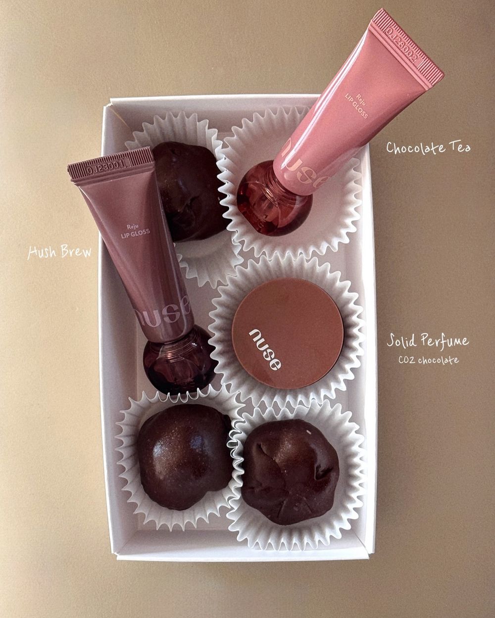 注入PDRN的保養唇釉！韓國小眾彩妝NUSE全新「巧克力光澤唇釉」實現濃郁融化的巧克力唇、甜度爆表登場！-8