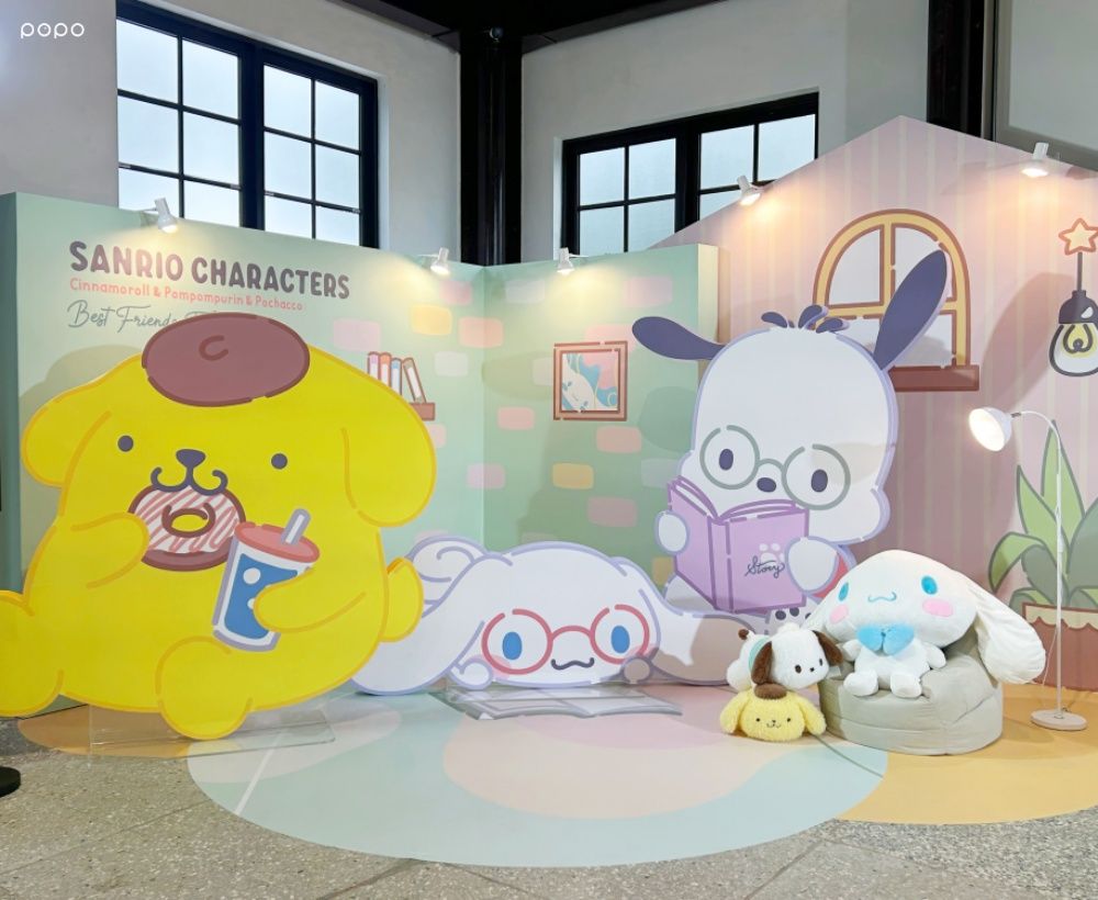 「三麗鷗明星派對」限時三天在南港瓶蓋工廠！超可愛「布丁狗&人魚漢頓」五大主題區必拍一次看！-15