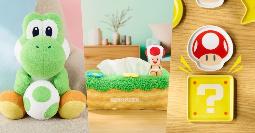 日妞都在搶！超級瑪利歐一番賞「耀西絨毛玩偶、問號方塊小碟子、奇諾比奧面紙套」Q到想收整套！-1