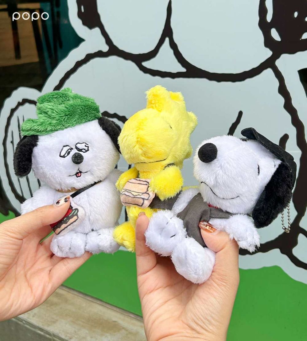 麥味登又跟史努比聯名啦！超可愛「鬆餅堡史努比玩偶、拿厚牛堡歐拉夫吊飾」這天軟萌開賣！-8