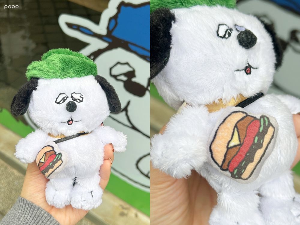 麥味登又跟史努比聯名啦！超可愛「鬆餅堡史努比玩偶、拿厚牛堡歐拉夫吊飾」這天軟萌開賣！-14