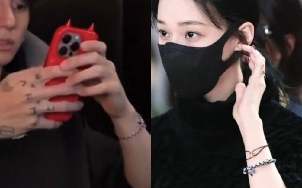 BTS田柾國＆aespa Winter被爆熱戀！同款刺青、手鍊瘋傳，雙方公司給出「曖昧」回應！-5