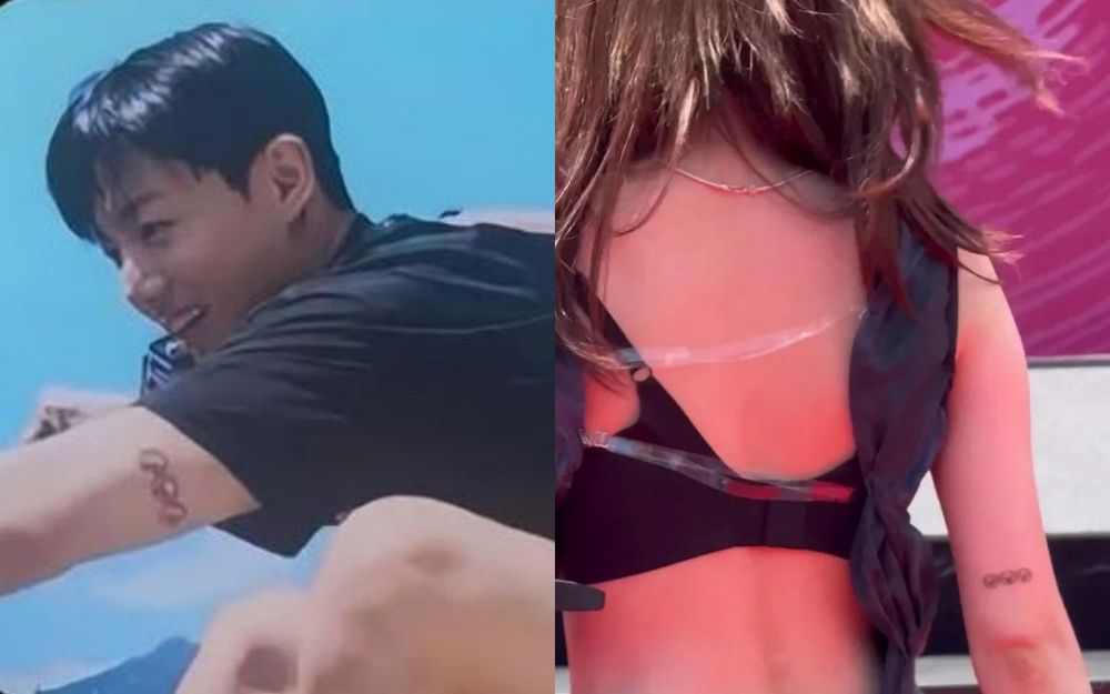 BTS田柾國＆aespa Winter被爆熱戀！同款刺青、手鍊瘋傳，雙方公司給出「曖昧」回應！-6