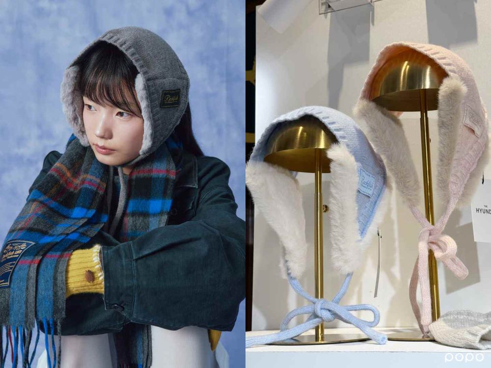 韓星愛牌Rockfish快閃店登場！秋冬「遮耳毛帽、針織手套」超可愛、這裡搶先開賣！-5