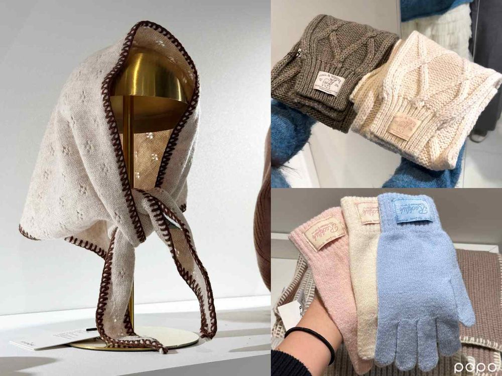 韓星愛牌Rockfish快閃店登場！秋冬「遮耳毛帽、針織手套」超可愛、這裡搶先開賣！-6