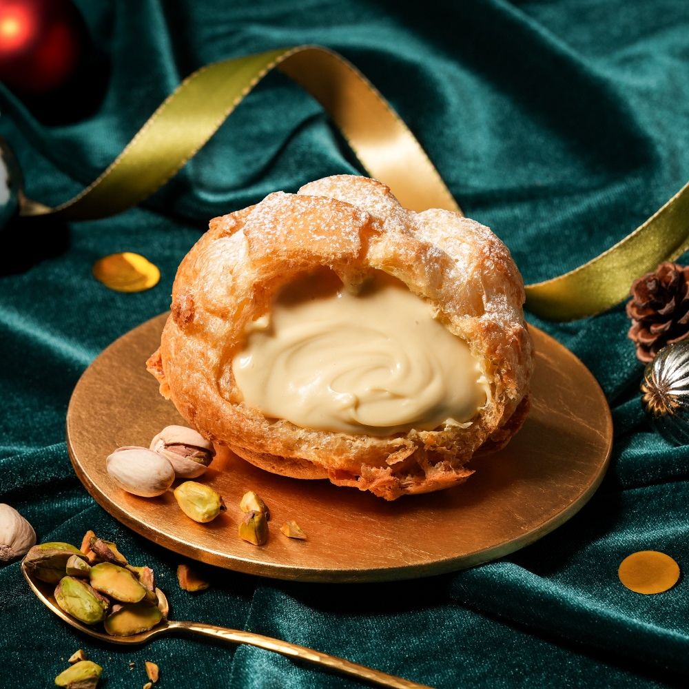 2025冬季必吃開心果甜點推薦！「星巴克開心果布丁、LADY M開心果千層、承繼開心果提拉米蘇」全都想吃！-3