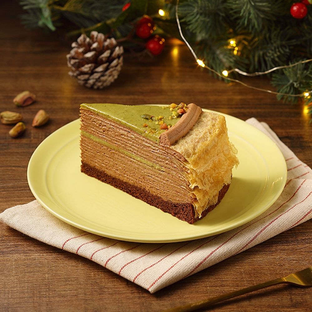 2025冬季必吃開心果甜點推薦！「星巴克開心果布丁、LADY M開心果千層、承繼開心果提拉米蘇」全都想吃！-6