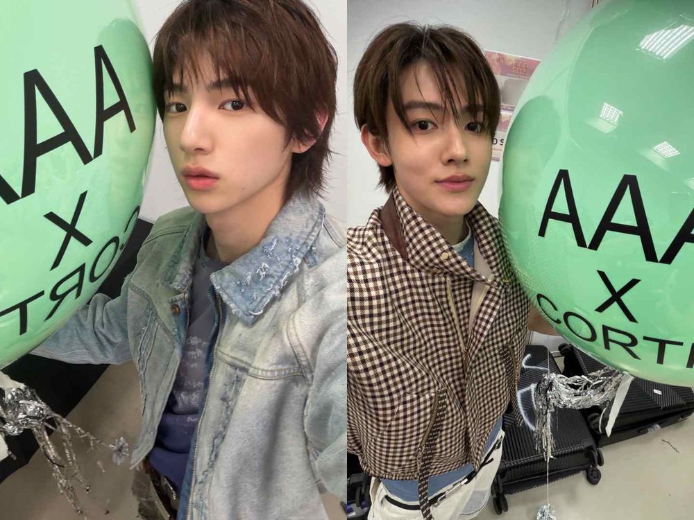 台灣之光！CORTIS高雄AAA舞台造型竟來自台灣！台牌NAMESAKE操刀訂製！馬丁粉色穿搭、蛋頂粉絲狂讚一秒找到人！-6