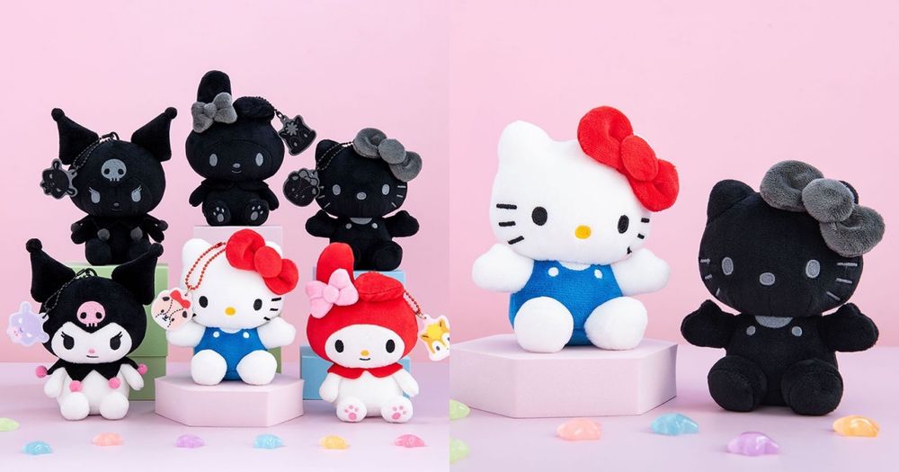 7-11開賣超可愛三麗鷗盲盒吊飾！萌翻天「全黑Hello Kitty、笑臉美樂蒂、庫巴+酷洛米」全都想收藏！-1