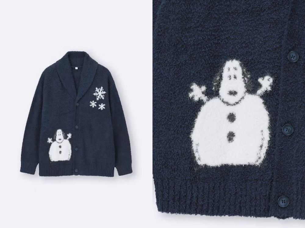 GU日本聖誕限定「史努比聯名」可愛爆！軟綿睡衣、史努比耳朵外套...去日本要整組扛回來！-5