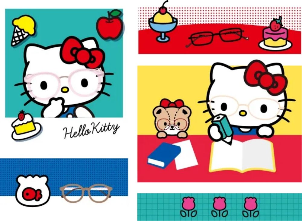 Kitty聯名買沒完！OWNDAYS推出Hello Kitty凱蒂貓眼鏡！蝴蝶結、愛心細節超可愛！-2