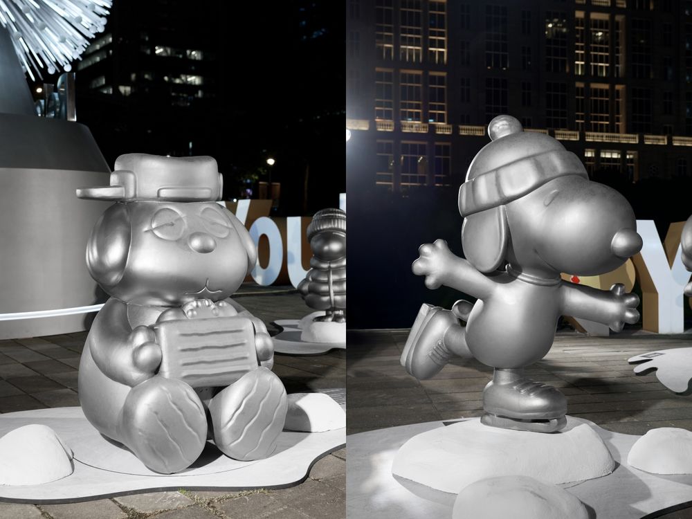 2025雙北必拍9大聖誕樹懶人包！台北101三眼怪光廊可愛翻、「這顆」飄雪水晶球+史努比雕像太萌必拍！-11