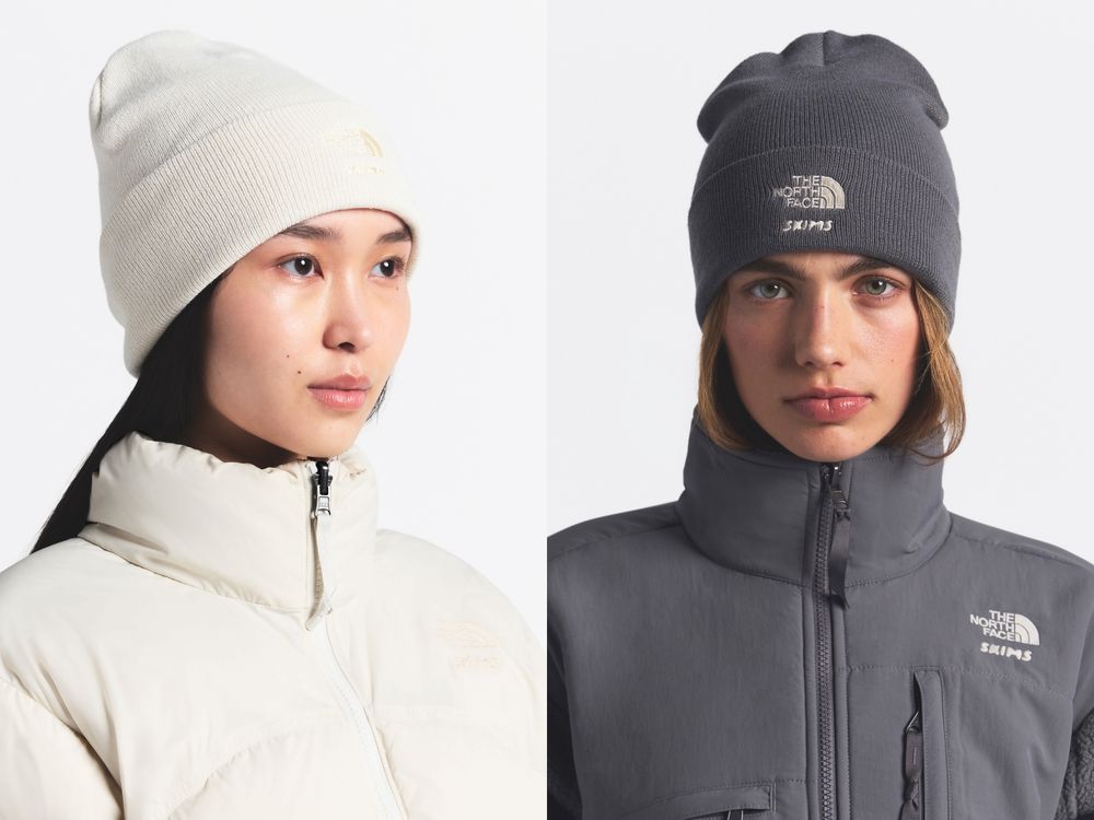 超好看滑雪行頭在這邊！The North Face與SKIMS再攜手「雲母灰、珠玉白」超美！竟然還有童裝！-2