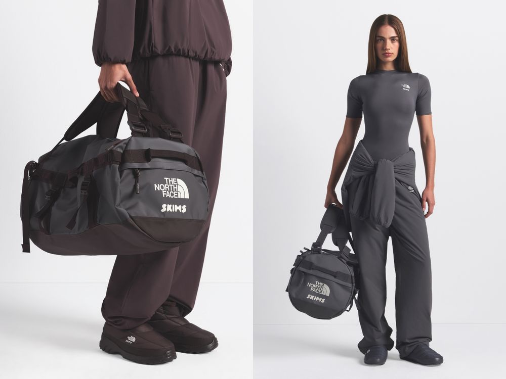超好看滑雪行頭在這邊！The North Face與SKIMS再攜手「雲母灰、珠玉白」超美！竟然還有童裝！-10