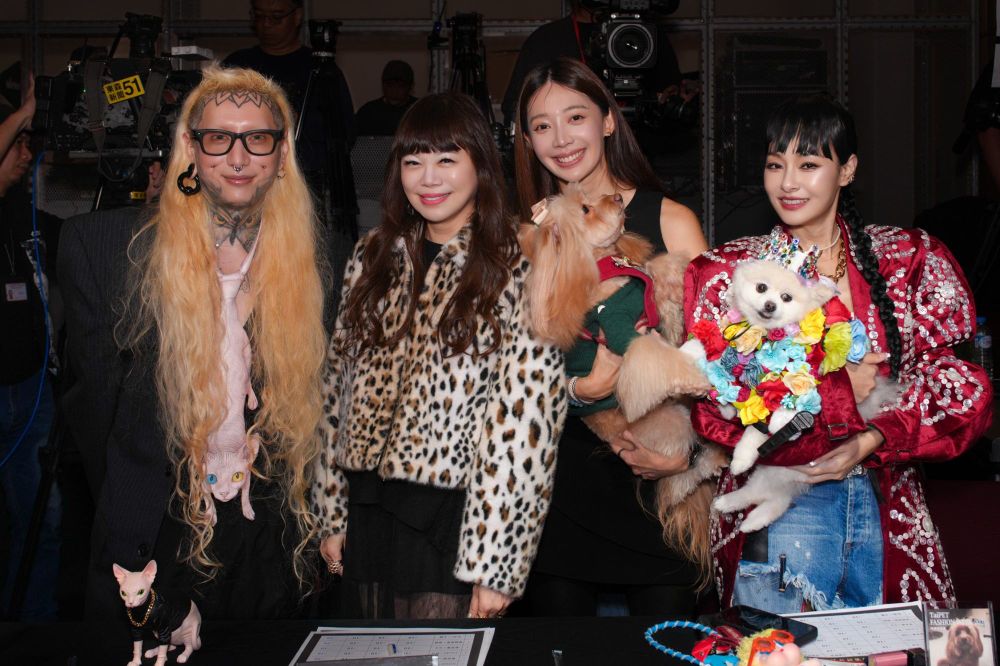 萌度炸裂！臺北萌寵時裝週登場！薔薔豹紋性感亮相、多隻浪浪變身T台小模...可愛爆棚！-8