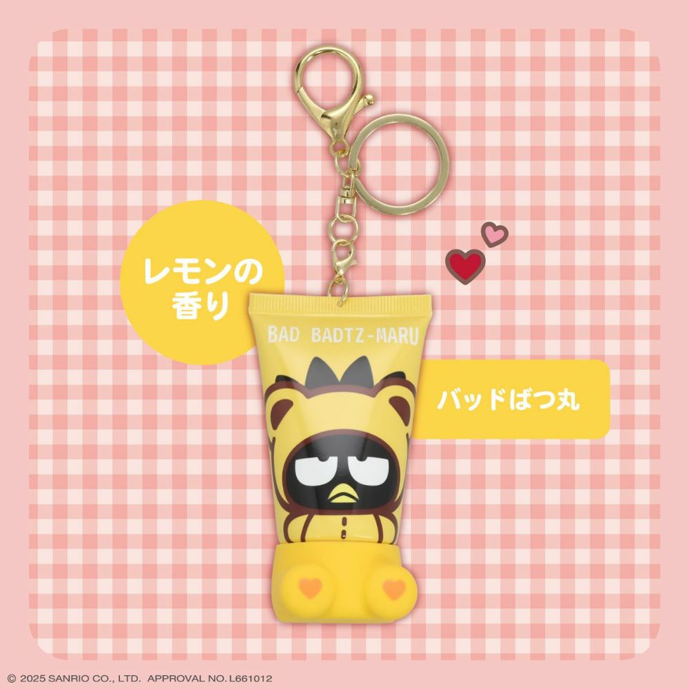 三麗鷗控快尖叫！HELLO KITTY「坐姿護手霜吊飾」超萌盲盒登場，凱蒂貓草莓、美樂蒂蜜桃、酷洛米藍莓...，好甜香！-6