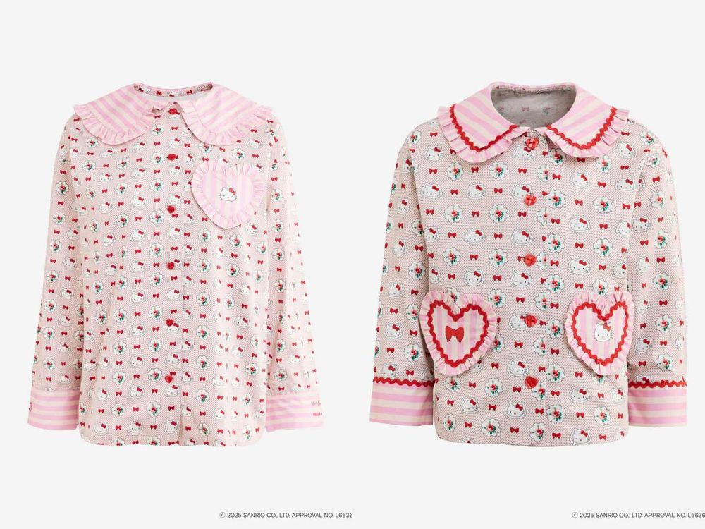少女心大爆發！Cath Kidston夢幻聯手Hello Kitty！滿版睡衣、化妝包...20款小物滿滿幸福感！-2