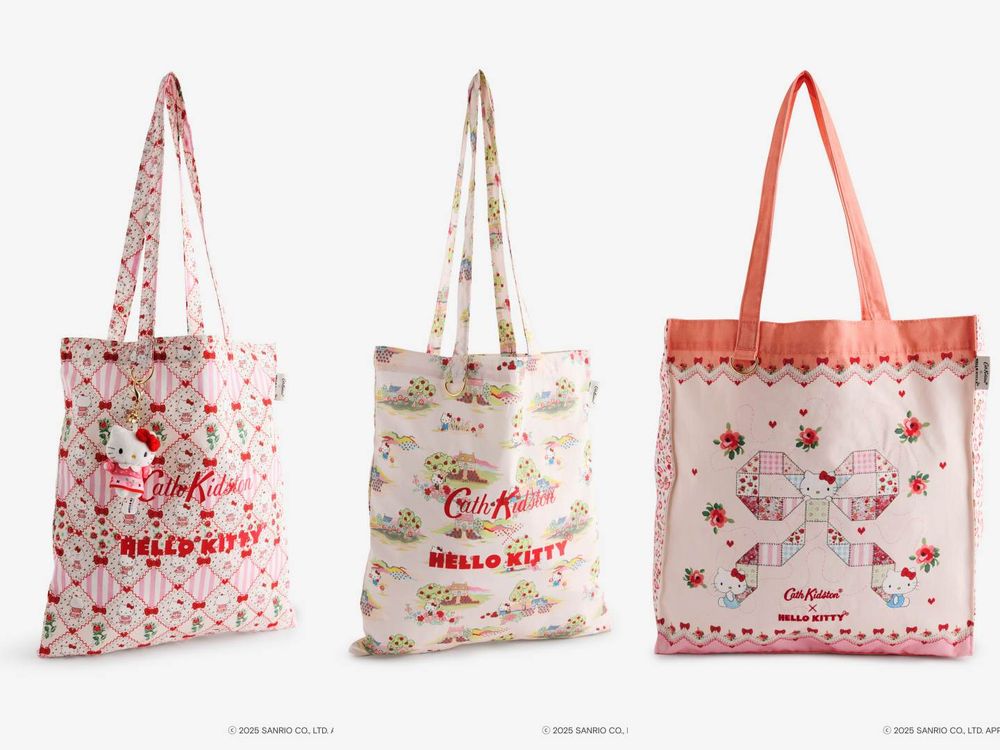 少女心大爆發！Cath Kidston夢幻聯手Hello Kitty！滿版睡衣、化妝包...20款小物滿滿幸福感！-5