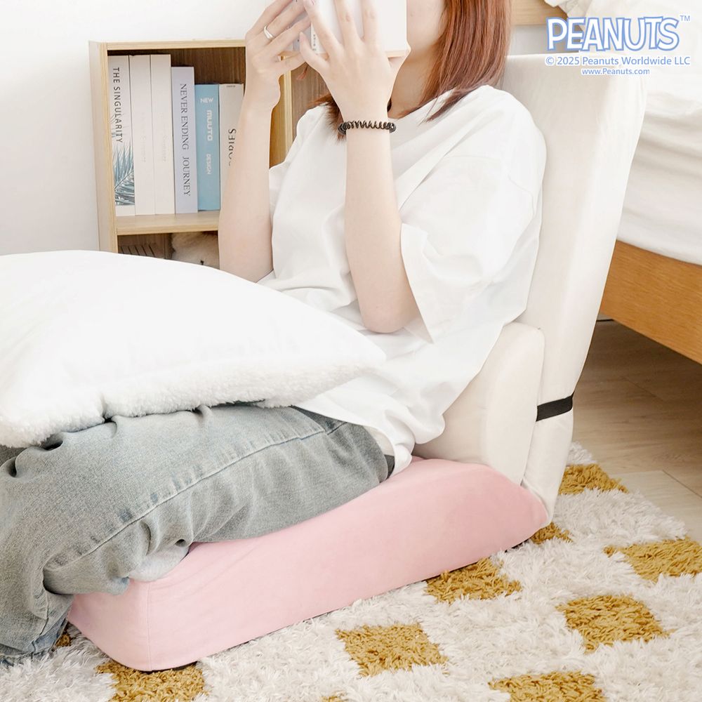 7-11開賣超可愛史努比抽抽樂！「笨笨歐拉夫抱枕毯、粉橘色史努比毛絨束口袋」全都太想要！-18