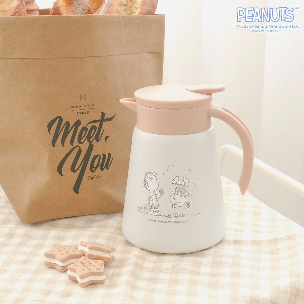 7-11開賣超可愛史努比抽抽樂！「笨笨歐拉夫抱枕毯、粉橘色史努比毛絨束口袋」全都太想要！-5