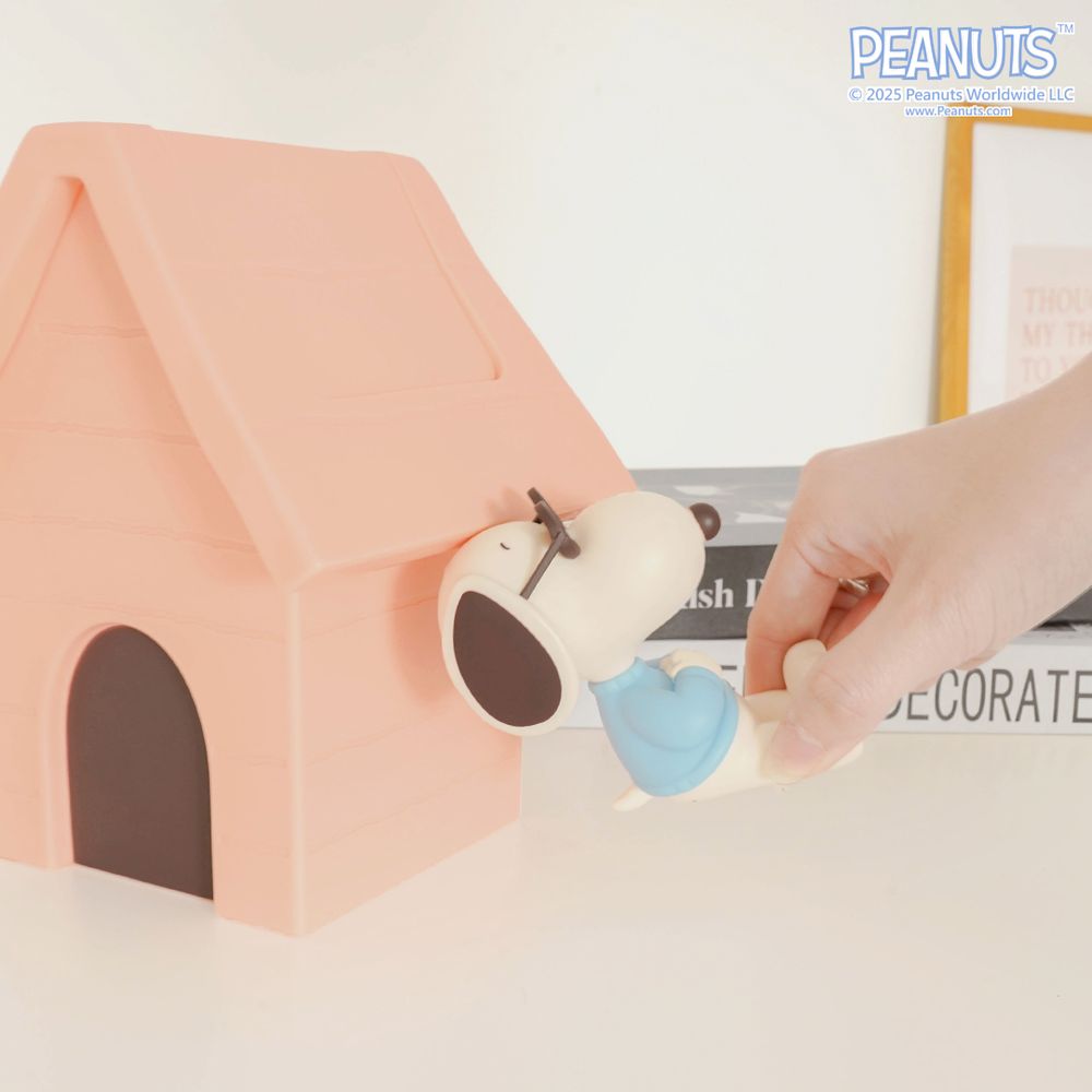 7-11開賣超可愛史努比抽抽樂！「笨笨歐拉夫抱枕毯、粉橘色史努比毛絨束口袋」全都太想要！-7