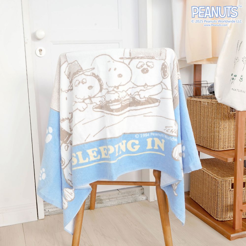 7-11開賣超可愛史努比抽抽樂！「笨笨歐拉夫抱枕毯、粉橘色史努比毛絨束口袋」全都太想要！-9