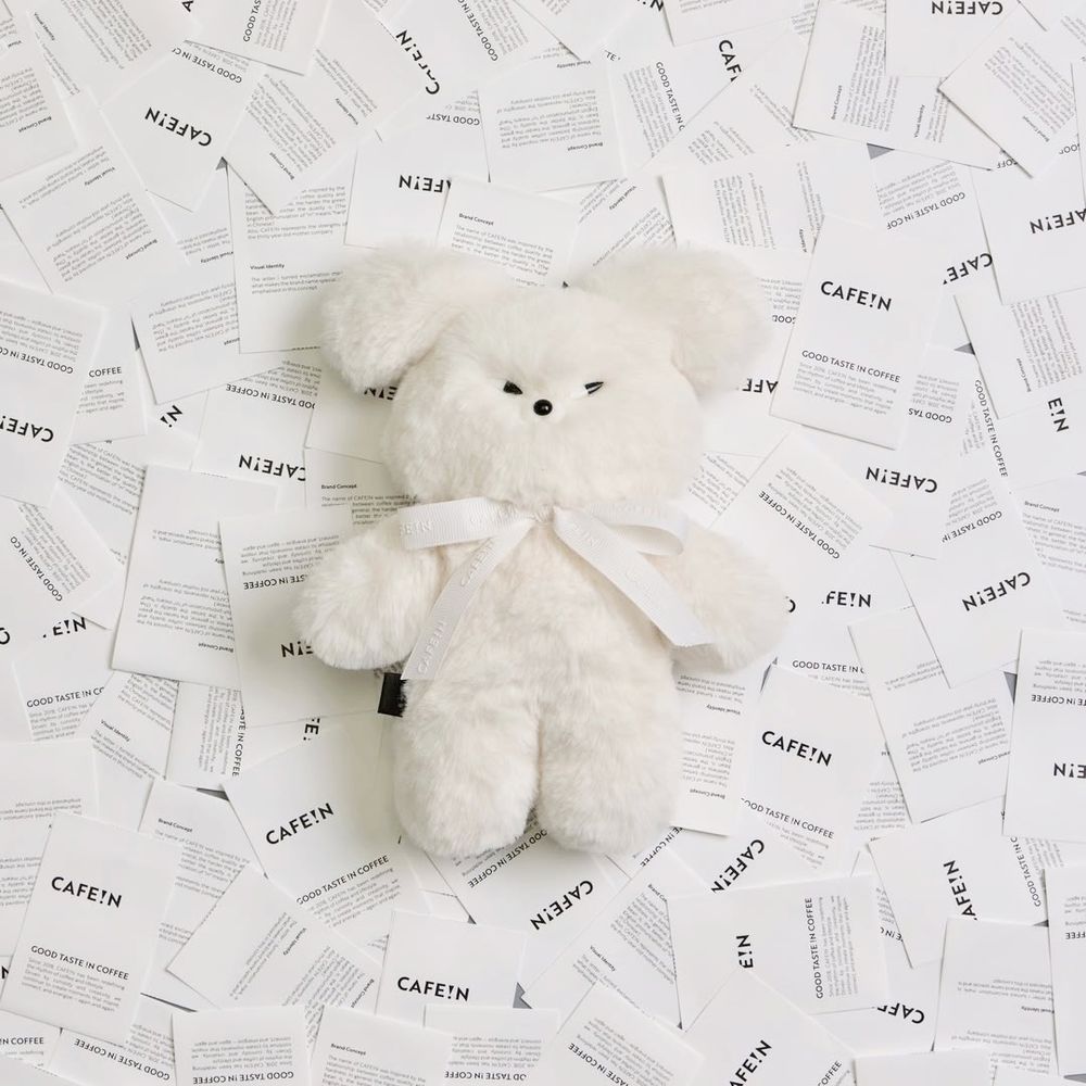 CAFE!N又跟社群爆紅WASABI BEAR聯名啦！聖誕限定「白色芥末熊玩偶、大頭熊吊飾」這天可愛開賣！-11