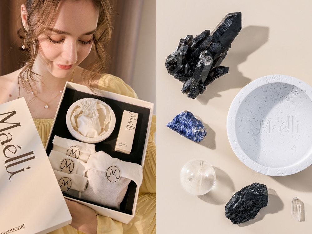 2025年末必擁有轉運香氛禮盒！Maélli首推神諭系列「水晶共振結合香氣」，財富顯化、招桃花、防小人通通滿足！-12