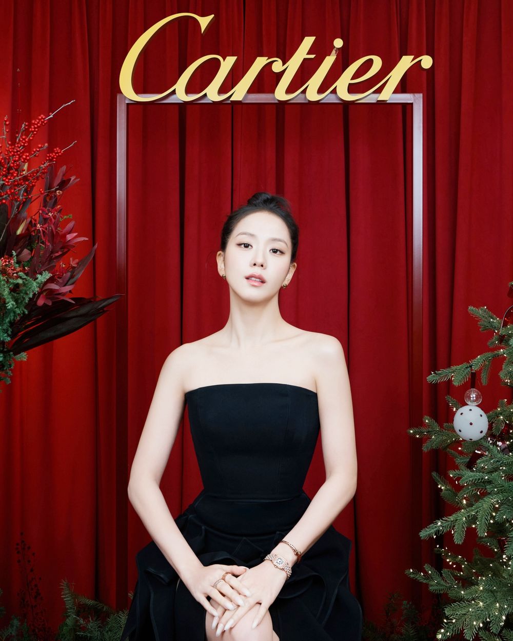 Cartier這場含金量爆表！Jisoo、SKZ鉉辰、邊佑錫全來了！根本神顏暴擊、畫面過分美好！-5