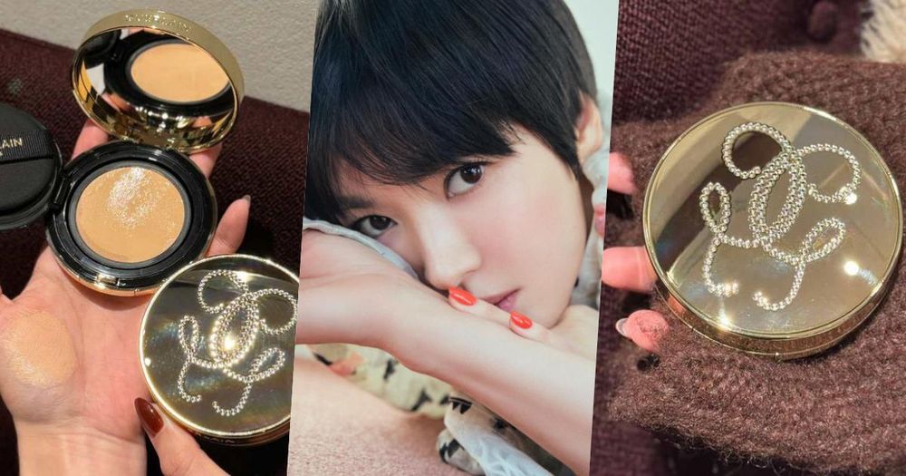 宋慧喬臉上那道奢潤光！嬌蘭「24K純金光透精華氣墊」全新奢養配方、上妝兼保養，一抹絕美輕盈水光、膚質宛如高奢珠寶！-1