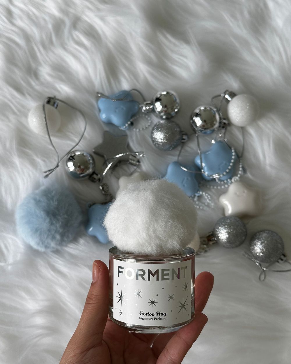 最夢幻聖誕香氛誕生！FORMENT經典寶寶麝香換上毛絨絨雪球瓶蓋＋星光標籤瓶身，交換禮物就選它！-6