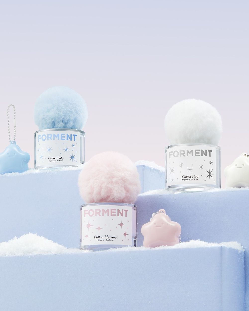 最夢幻聖誕香氛誕生！FORMENT經典寶寶麝香換上毛絨絨雪球瓶蓋＋星光標籤瓶身，交換禮物就選它！-2
