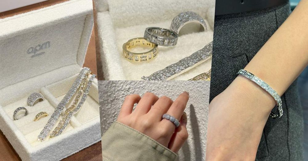 台灣女生愛牌APM上新！愛心、小熊「戒指、項鍊、耳環」漂亮到想全包回家！聖誕禮物就從這挑！-1