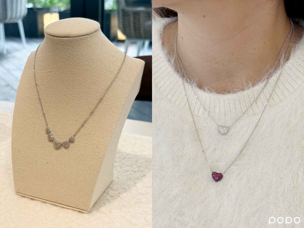 台灣女生愛牌APM上新！愛心、小熊「戒指、項鍊、耳環」漂亮到想全包回家！聖誕禮物就從這挑！-8