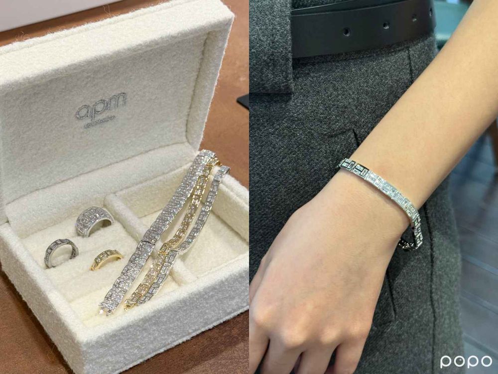 台灣女生愛牌APM上新！愛心、小熊「戒指、項鍊、耳環」漂亮到想全包回家！聖誕禮物就從這挑！-7