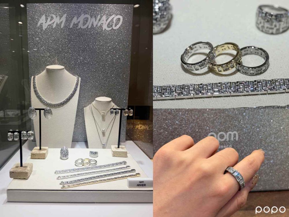 台灣女生愛牌APM上新！愛心、小熊「戒指、項鍊、耳環」漂亮到想全包回家！聖誕禮物就從這挑！-6