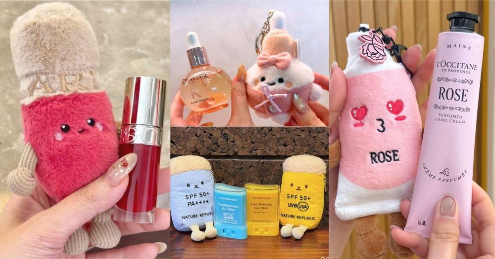 2025美妝界吹起「Jellycat風吊飾潮」！歐舒丹、PRADA、海洋拉娜都有超萌盲盒，收藏控全面失守年度最可愛風潮！-1