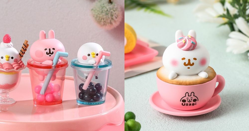 7-11開賣「卡娜赫拉的小動物甜點公仔」！超可愛「拿鐵咖啡奶泡兔兔、珍奶P助」連日妞都想買！-1