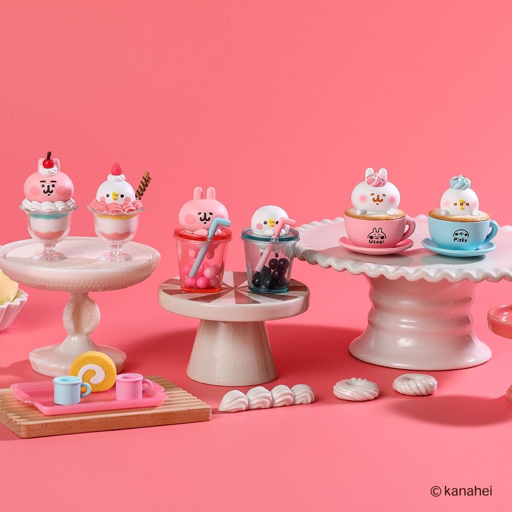 7-11開賣「卡娜赫拉的小動物甜點公仔」！超可愛「拿鐵咖啡奶泡兔兔、珍奶P助」連日妞都想買！-5