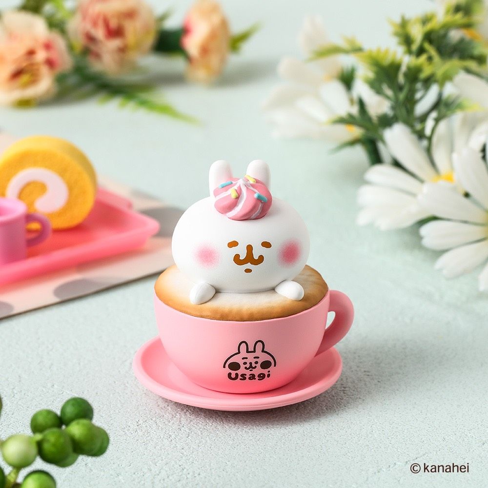 7-11開賣「卡娜赫拉的小動物甜點公仔」！超可愛「拿鐵咖啡奶泡兔兔、珍奶P助」連日妞都想買！-9