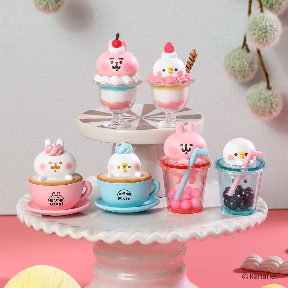 7-11開賣「卡娜赫拉的小動物甜點公仔」！超可愛「拿鐵咖啡奶泡兔兔、珍奶P助」連日妞都想買！-3