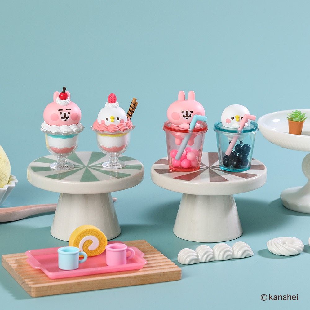7-11開賣「卡娜赫拉的小動物甜點公仔」！超可愛「拿鐵咖啡奶泡兔兔、珍奶P助」連日妞都想買！-2