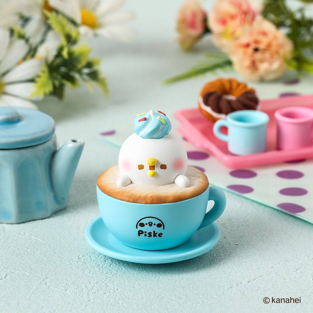 7-11開賣「卡娜赫拉的小動物甜點公仔」！超可愛「拿鐵咖啡奶泡兔兔、珍奶P助」連日妞都想買！-6