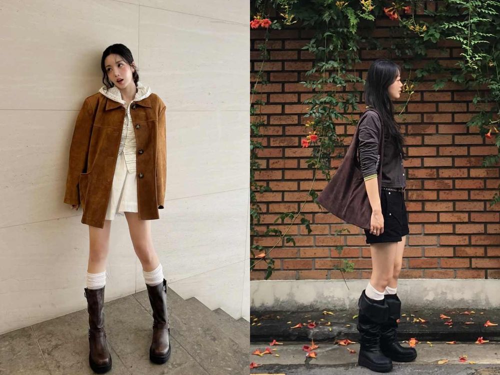 2025秋冬6大靴子穿搭守則！「長裙、堆堆襪」重點得筆記、跨年最辣戰靴穿法就選第三招！-11