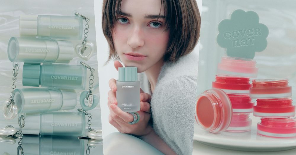 韓國人氣服裝品牌進軍美妝！全新副牌「COVERNAT Beauty」正式登場，幸運草豐唇膏、溫感變色潤唇膏、皂香調香水！-1