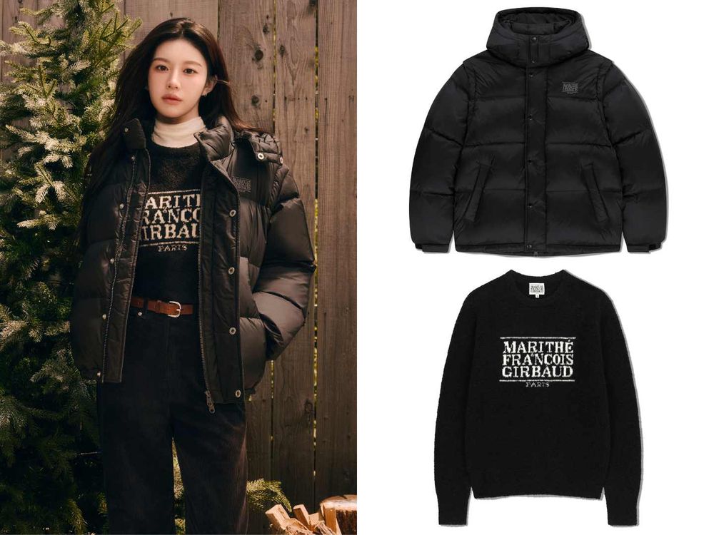 高允貞成為M+FG台灣區代言人！同款「帽T、羽絨衣」韓妞都在穿、配件區根本年末禮物挖寶專區！-3