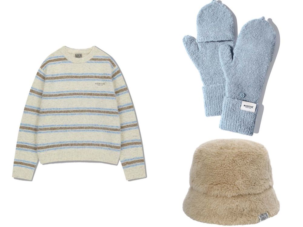 高允貞成為M+FG台灣區代言人！同款「帽T、羽絨衣」韓妞都在穿、配件區根本年末禮物挖寶專區！-8