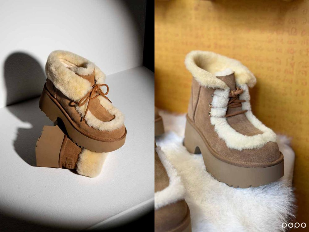 UGG冬季爆款「雪靴、毛毛鞋」一次看！釜山女神李晧禎超愛這款、快衝忠孝SOGO快閃店逛逛！-9